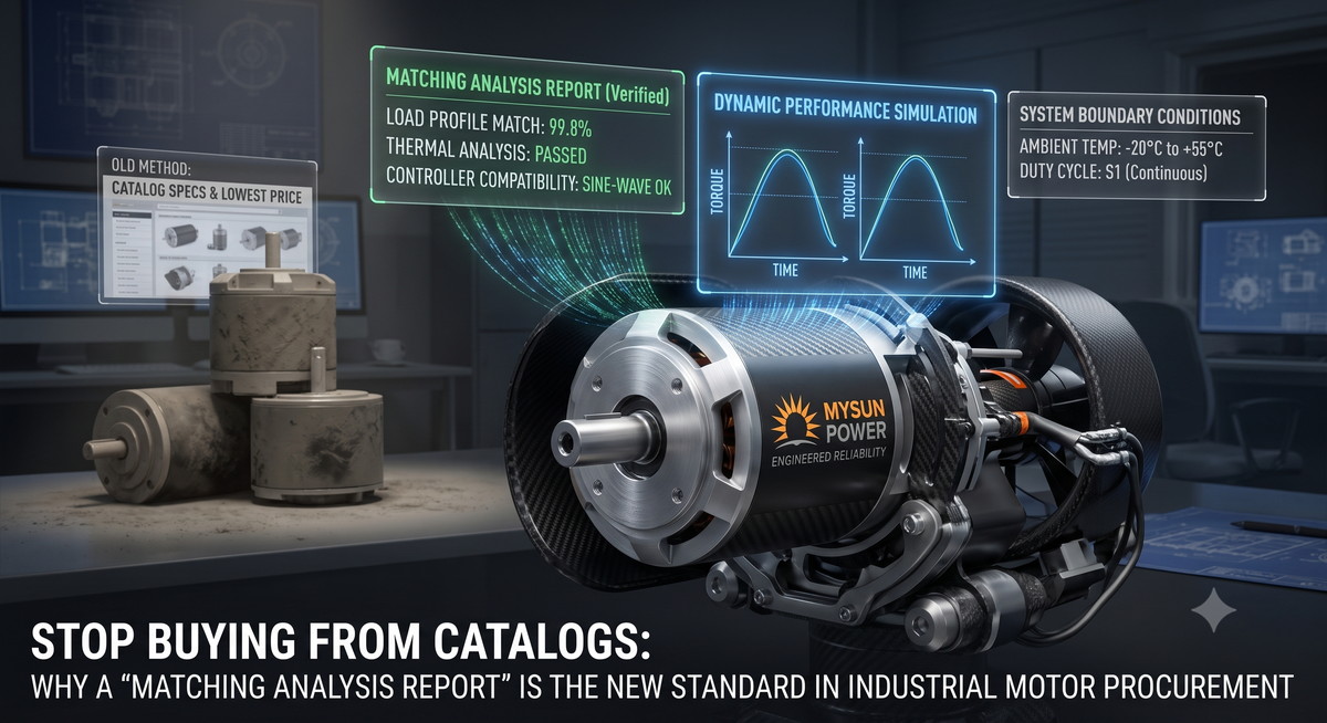Industrial Motor Procurement: The Value of Matching Analysis Reports