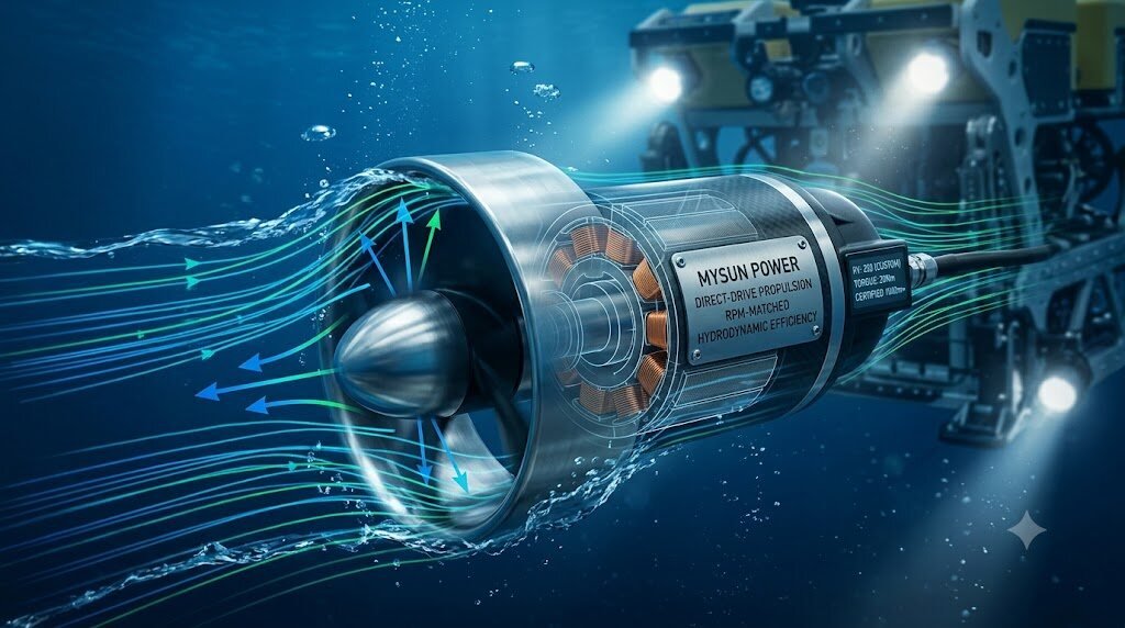 RPM-Hydrodynamic Matching in Subsea Propulsion Motor Design