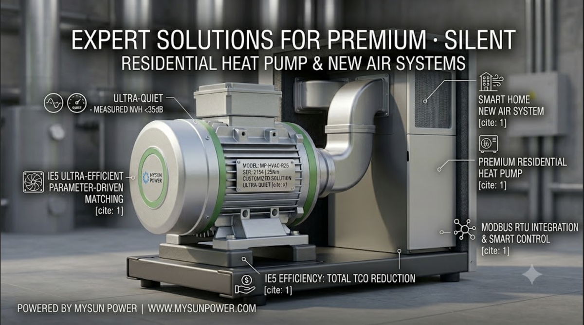 Engineering Quieter Home HVAC Systems: BLDC Integration for Noise Reduction