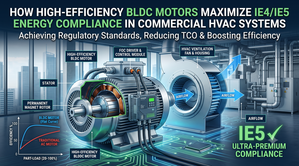 BLDC Motor Efficiency and Energy Standard Compliance in HVAC