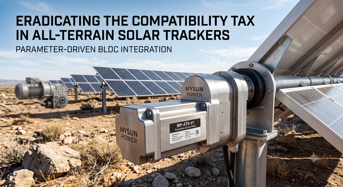 All-Terrain Solar Tracker Motors | Eradicate Compatibility Tax