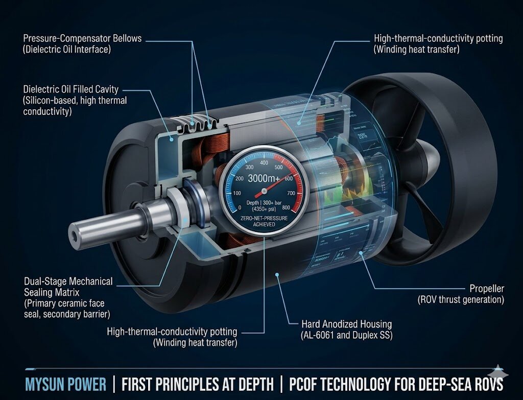 Dynamic Sealing in Subsea ROV Thruster Motor Design