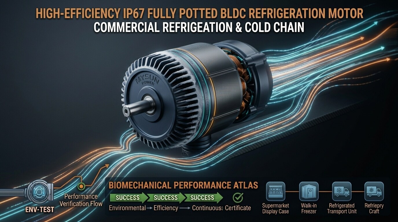 Moisture-Resistant BLDC Motor Design for Refrigeration