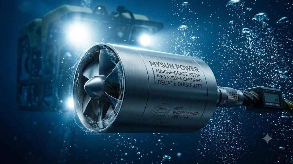 Saltwater Corrosion Resistance in Marine Thruster Motor Design