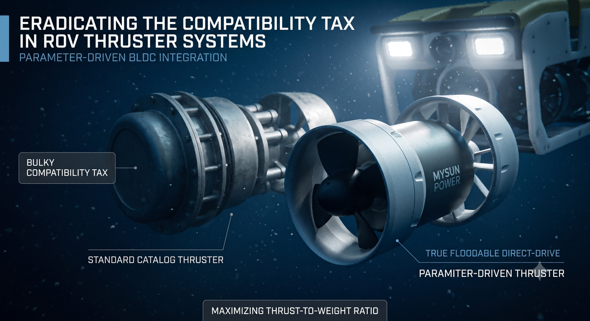ROV Thruster BLDC Motor Integration Considerations