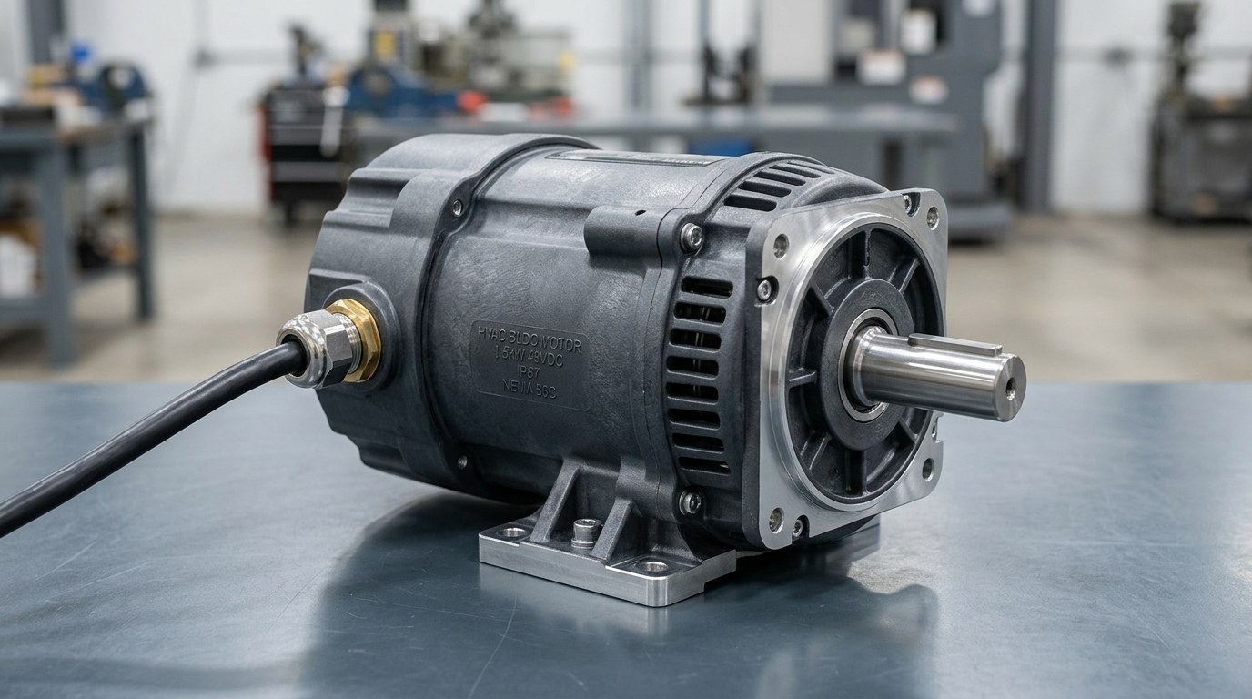 BMC Plastic Encapsulated BLDC Motor engineered by Guangdong MYSUN Power Technology Co., Ltd.