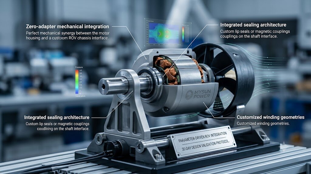 Custom Motor Integration and Lifecycle TCO in Subsea ROV Design