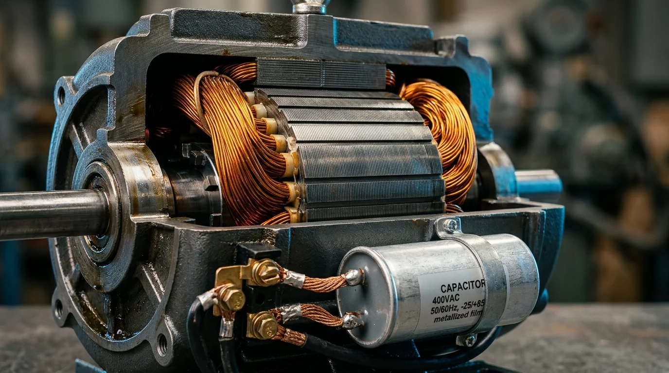 Why Centrifugal Switches Fail in Commercial HVAC Motors: The Dual-Voltage (115V/230V) Solid-State & Run-Capacitor Solution