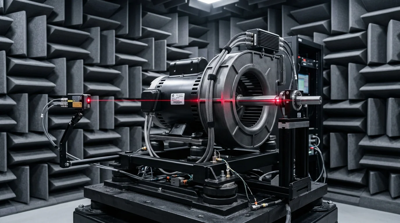 Acoustic Vibration & Phase Balance Optimization in Dual-Voltage Commercial Blower Motors: Engineering <42 dBA Performance
