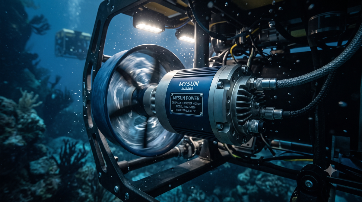Subsea ROV Thruster Motor Design Considerations
